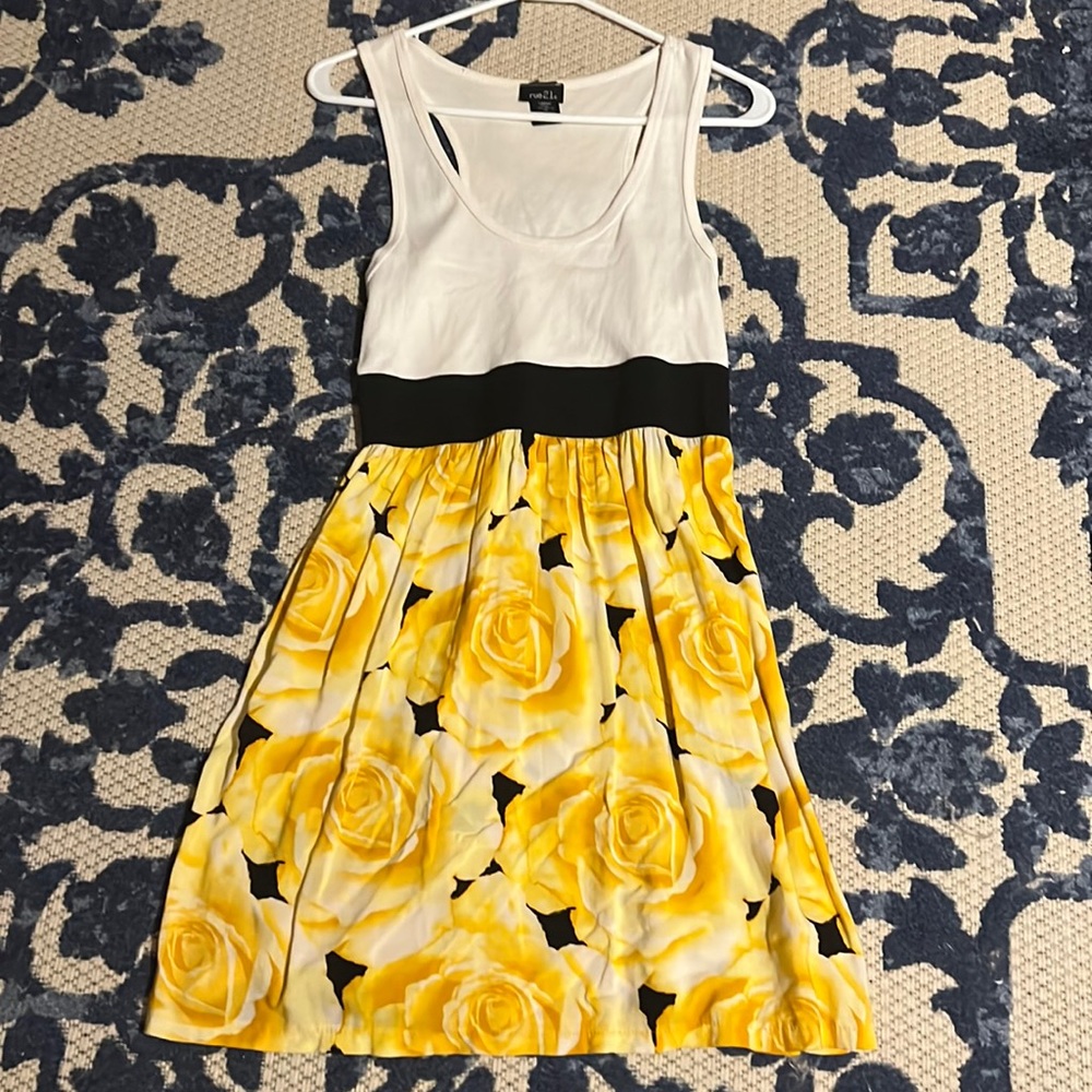 Mini floral dress